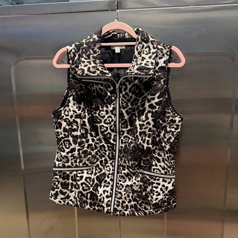 Studio Works Sport Animal Print Vest